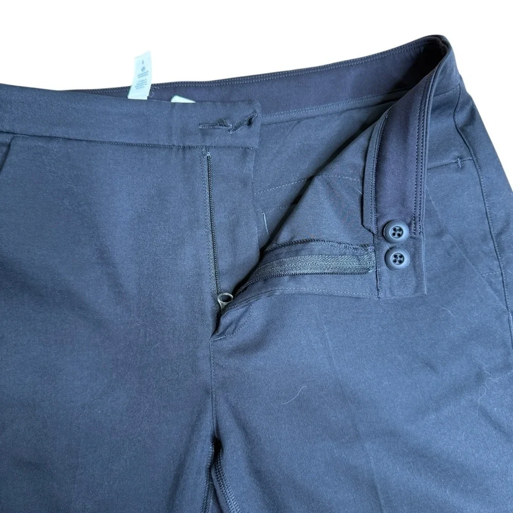 Lululemon Athletica Black Straight Leg Pants Sz 4